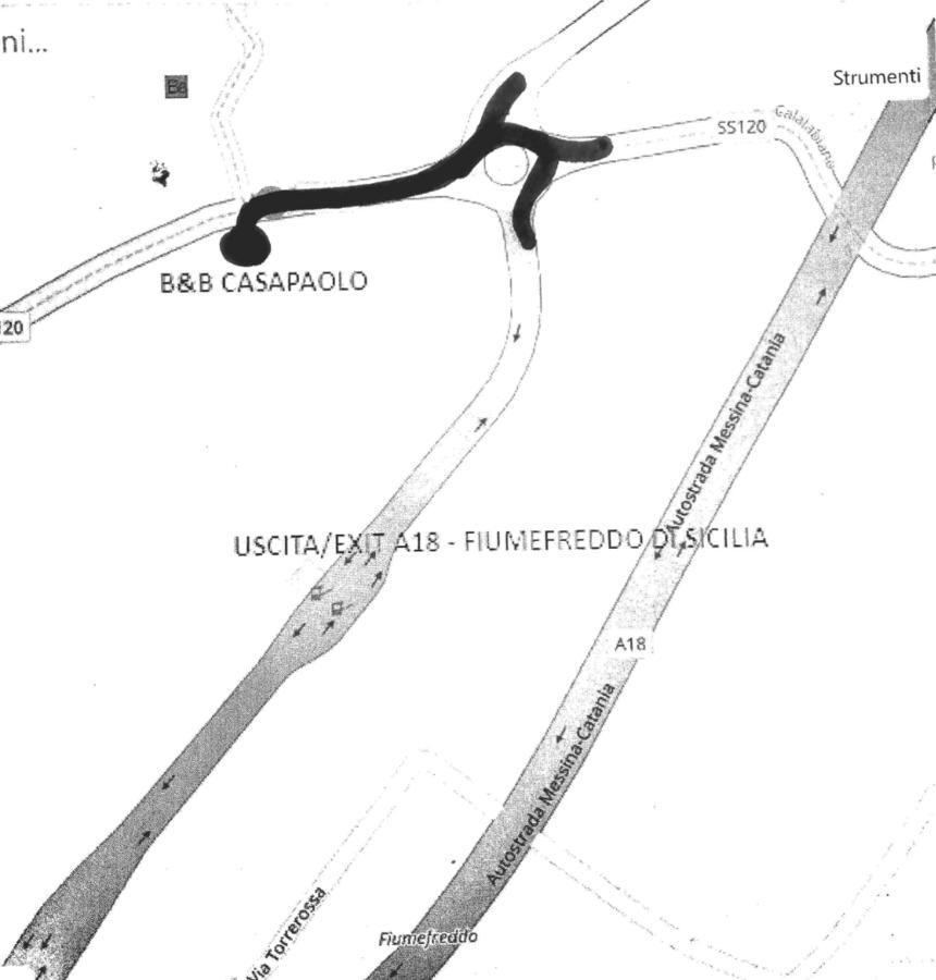 B&B Casa Paolo Fiumefreddo di Sicilia Kültér fotó
